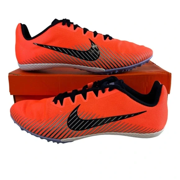 Nike Zoom Rival M 9 Track Shoes Bright Mango/Blackened Blue Mens Size 12.5 Nike Zoom Rival M 9 Track Shoes Bright Mango/Blackened Blue  main image 3